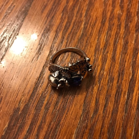 Frog & Lilly Pad Silver Ring! - Picture 3 of 8